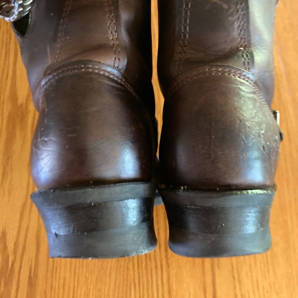 Frye Boots low rise Engineering style - Picture 5 of 11